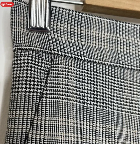 Aritzia Babaton Conan Plaid Dress Pants Trousers - Picture 5 of 9